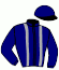 casaque portée par Crublet E. jockey du cheval de course RISK TAKER (IE), information pmu ZETURF