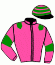 casaque portée par Lemaitre A. jockey du cheval de course ONE STEP AHEAD (FR), information pmu ZETURF