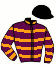 casaque portée par Valle Skar Mlle F. jockey du cheval de course MARCIE (IE), information pmu ZETURF