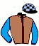 casaque portée par Lemaitre A. jockey du cheval de course LILYHAMMER (FR), information pmu ZETURF