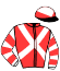 casaque portée par Duporte Mlle A. jockey du cheval de course KENTISH WALTZ (IE), information pmu ZETURF