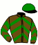 casaque portée par Pasquier S. jockey du cheval de course KANDERAS (GB), information pmu ZETURF