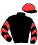 casaque portée par Mendizabal I. jockey du cheval de course SILVESTRI (FR), information pmu ZETURF