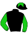 casaque portée par Barbe Hen. jockey du cheval de course RAGGIO BIANCO (FR), information pmu ZETURF