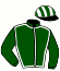 casaque portée par Desespringalle Mr A. jockey du cheval de course CANTILIENNE (FR), information pmu ZETURF