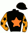casaque portée par Le Pemp Mlle L. jockey du cheval de course AL JAROUD (FR), information pmu ZETURF