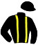 casaque portée par Mangione R. jockey du cheval de course ZAVERNA (IE), information pmu ZETURF