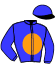 casaque portée par Guyon M. jockey du cheval de course ZLARA (FR), information pmu ZETURF