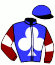 casaque portée par Pietsch A. jockey du cheval de course KATIE BO KAT (GB), information pmu ZETURF