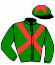 casaque portée par Demuro C. jockey du cheval de course SUPER KHALI (FR), information pmu ZETURF