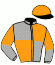 casaque portée par Demuro C. jockey du cheval de course ACQUABELLA (FR), information pmu ZETURF