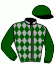 casaque portée par Demuro C. jockey du cheval de course YSSINGEAUX (FR), information pmu ZETURF