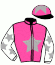 casaque portée par Mangione R. jockey du cheval de course BONNIE HOPPS (FR), information pmu ZETURF
