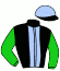 casaque portée par Crastus A. jockey du cheval de course ONE MORE NIGHT, information pmu ZETURF