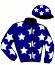 casaque portée par Michel Mlle Mic. jockey du cheval de course COTUBANAMA (GB), information pmu ZETURF