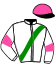 casaque portée par Lemaitre A. jockey du cheval de course BARDOLINO (FR), information pmu ZETURF