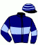 casaque portée par Bachelot T. jockey du cheval de course SAPONARO (FR), information pmu ZETURF