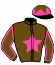 casaque portée par Grosbois C. jockey du cheval de course TRABUCO (FR), information pmu ZETURF