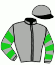casaque portée par Gutierrez Val A. jockey du cheval de course PRIVILEGE (FR), information pmu ZETURF