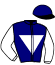 casaque portée par Soumillon C. jockey du cheval de course CRAZYVORES (FR), information pmu ZETURF