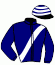 casaque portée par Hardouin E. jockey du cheval de course NOBLE ANGEL (GB), information pmu ZETURF