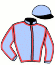 casaque portée par Piccone T. jockey du cheval de course PORTALIS, information pmu ZETURF