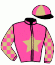 casaque portée par Moutard J. jockey du cheval de course LADY ROCHE, information pmu ZETURF