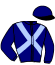 casaque portée par Guyon M. jockey du cheval de course TOSNY, information pmu ZETURF