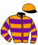 casaque portée par Mangione R. jockey du cheval de course OSER, information pmu ZETURF