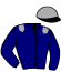 casaque portée par Tison Mlle S. jockey du cheval de course BLUE ONE, information pmu ZETURF