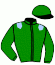 casaque portée par Demuro C. jockey du cheval de course SINCERELY, information pmu ZETURF
