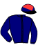 casaque portée par Guyon M. jockey du cheval de course JOIE DE SOIR, information pmu ZETURF