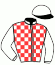 casaque portée par Non Partant jockey du cheval de course FRANKIE'S BOY, information pmu ZETURF