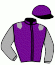 casaque portée par Mosse G. jockey du cheval de course GO ATHLETICO, information pmu ZETURF
