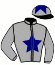 casaque portée par Guyon M. jockey du cheval de course LOUBEISIEN, information pmu ZETURF
