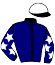 casaque portée par Boisseau L. jockey du cheval de course SALSA CHIC, information pmu ZETURF