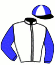 casaque portée par Guyon M. jockey du cheval de course LADY MIA, information pmu ZETURF