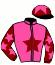 casaque portée par Bachelot T. jockey du cheval de course TWINKLEHOOFS, information pmu ZETURF