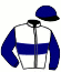 casaque portée par Mendizabal I. jockey du cheval de course IL FANTASISTA, information pmu ZETURF
