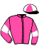 casaque portée par Mangione R. jockey du cheval de course ROCKIN WITH MR D, information pmu ZETURF