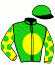 casaque portée par Provost D. jockey du cheval de course SANPEDRO, information pmu ZETURF