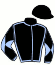 casaque portée par Baron Axe. jockey du cheval de course CREAM ICE, information pmu ZETURF