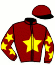 casaque portée par Lefebvre F. jockey du cheval de course KOOL FIRST, information pmu ZETURF