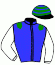 casaque portée par Barzalona M. jockey du cheval de course GOGUEN SPAISE, information pmu ZETURF