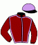casaque portée par Lebouc Hug. jockey du cheval de course DALAKHOVA, information pmu ZETURF