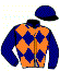casaque portée par Belmont Cés. jockey du cheval de course TOP GLORY, information pmu ZETURF