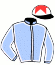 casaque portée par Duporte Mlle A. jockey du cheval de course AVOIDING CHARLES, information pmu ZETURF