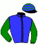 casaque portée par Benoist G. jockey du cheval de course PERTUSATO, information pmu ZETURF