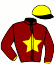 casaque portée par Lecoeuvre C. jockey du cheval de course GLORIOUS BAY, information pmu ZETURF