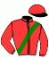casaque portée par Koyuncu Mme S. jockey du cheval de course ALJADEED, information pmu ZETURF